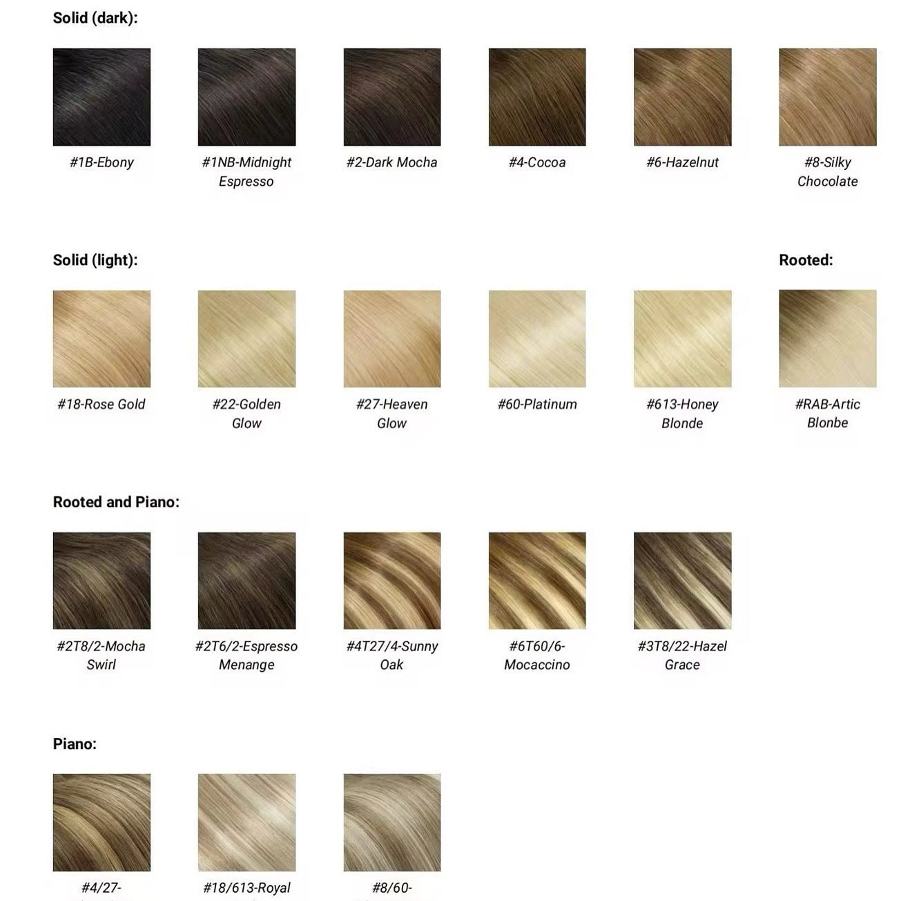 Invisible clip-hair extension